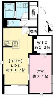 フィカーサ上北沢の間取り画像