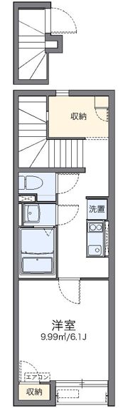 レオネクストエクセルアサヒⅢの間取り画像