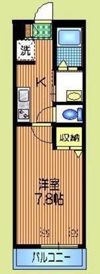 セレーナ経堂の間取り画像