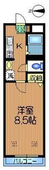 MYコート経堂の間取り画像