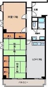 ライブリー高石の間取り画像
