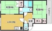 アベニール髙石の間取り画像
