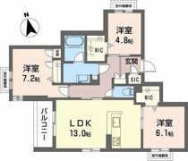シャーメゾン伽羅橋の間取り画像