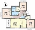 シャーメゾン伽羅橋の間取り画像