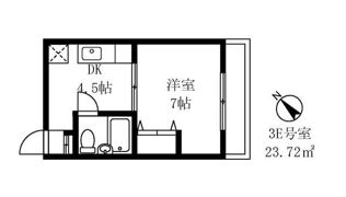 ヴィレッジ1の間取り画像