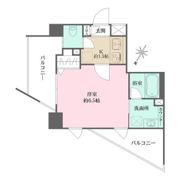 アジールコート品川の間取り画像