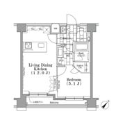 ONE ROOF FLAT TSUKISHIMAの間取り画像