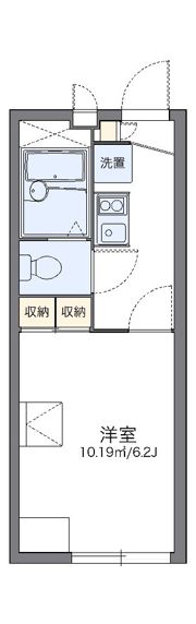 レオパレスJHKの間取り画像