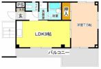 コーポ壱里山の間取り画像