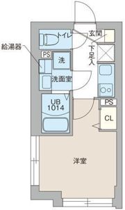 クリオ ラモード目黒洗足の間取り画像