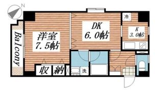 サンアーバン目黒の間取り画像