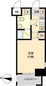 ASレジデンス上前津の間取り画像