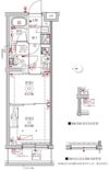 クレイシアIDZ中野野方の間取り画像