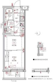 クレイシアIDZ中野野方の間取り画像