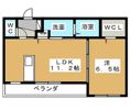 バーディ豊田Ⅰの間取り画像