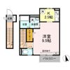 プラムコート中町の間取り画像