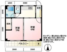 堤マンションの間取り画像