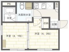 アーバンステージ菊川の間取り画像