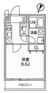 ALTERNA北品川の間取り画像