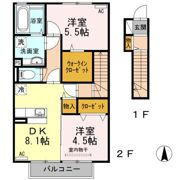 リッチロータス弐番館の間取り画像