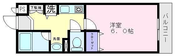 ルミエールマゴジⅢの間取り画像