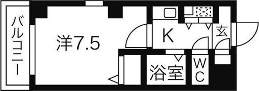 アヴァンセドミールの間取り画像