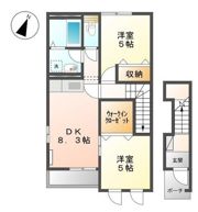 フルールの間取り画像