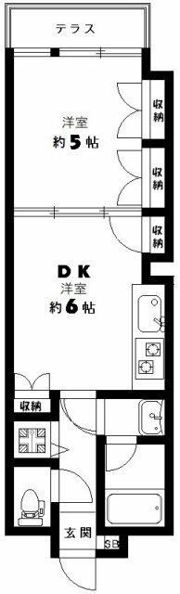 カシェの間取り画像