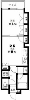 カシェの間取り画像