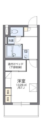 レオパレスエトワールの間取り画像