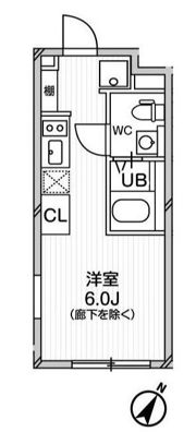 EXAM中目黒Ⅱの間取り画像