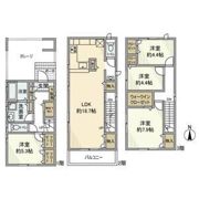 辻戸建の間取り画像