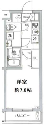 AXAS目黒祐天寺の間取り画像