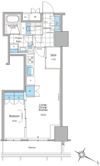 ルフォンプログレ北新宿の間取り画像