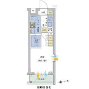 アジールコート品川中延の間取り画像