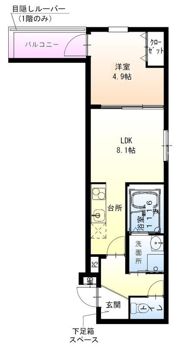 フジパレス高石Ⅲ番館の間取り画像