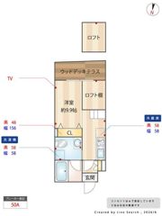 蔵創新中野bowの間取り画像