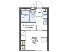 レオパレスアカネの間取り画像