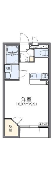 レオネクストBIANCOの間取り画像