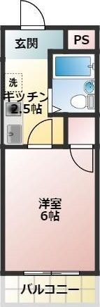 コーポすえひろの間取り画像