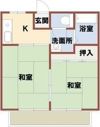 エコーハイツの間取り画像