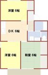 D’Flats宝殿の間取り画像