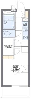 レオパレスネスト中百舌鳥Ⅱの間取り画像