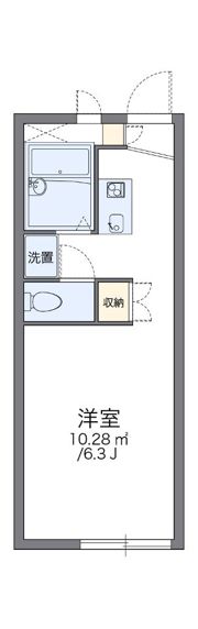 レオパレスK．ハウス．ながそ．の間取り画像
