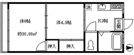ハウス篠崎5号棟の間取り画像