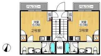 天現寺ハウスRの間取り画像