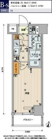 スカイコートパレス明大前の間取り画像