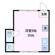 鈴大アパート（仮称）の間取り画像