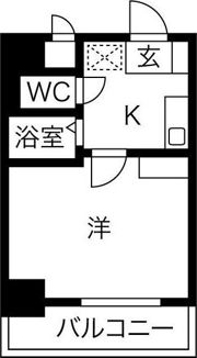 ヒルズ千種の間取り画像