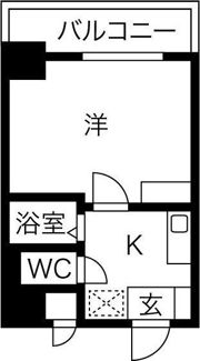 ヒルズ千種の間取り画像